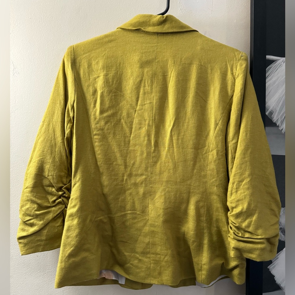 Jules and Leopold Olive Casual Blazer size S/P - Picture 2 of 4